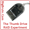 The Thumb Drive RAID Experiment