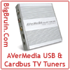 AVerMedia USB and Cardbus TV Tuners