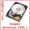 Seagate Momentus 5400.3 - Perpendicular Recording